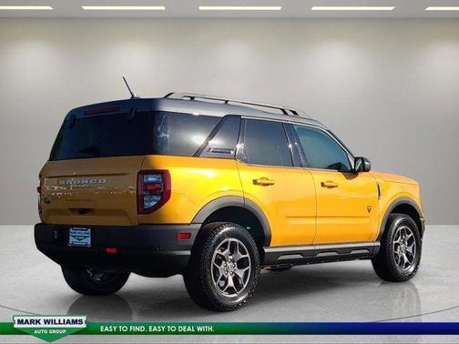 Cyber Orange Metallic Tricoat 2022 Ford Bronco Sport Badlands