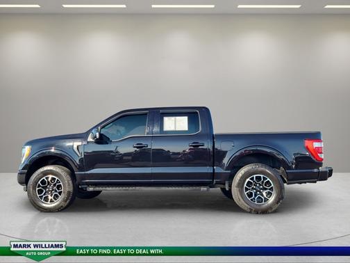 AGATE BLACK METALLIC 2022 Ford F-150 LARIAT