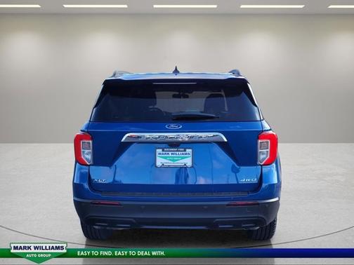 ATLAS BLUE METALLIC 2023 Ford Explorer XLT