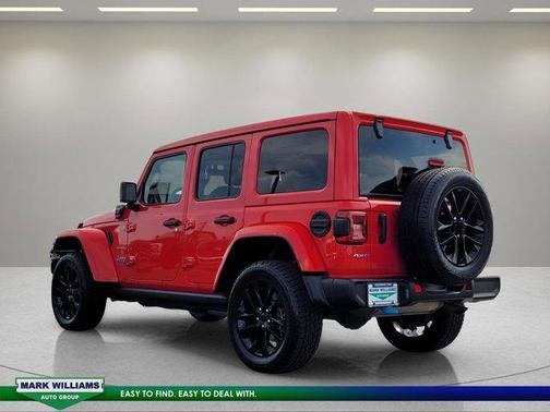 Firecracker Red Clearcoat 2022 Jeep Wrangler Unlimited 4xe Sahara