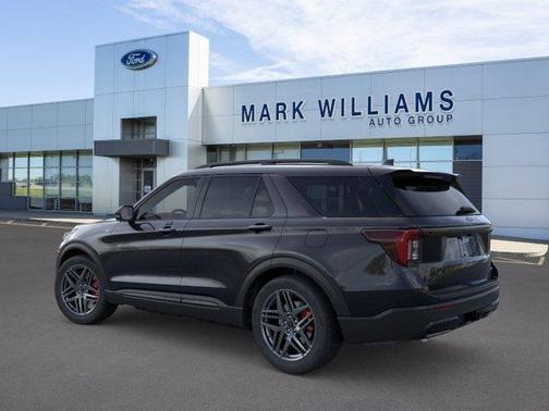 Agate Black Metallic 2026 Ford Explorer ST-Line