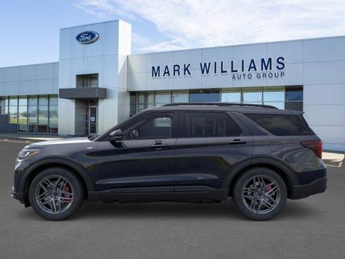Agate Black Metallic 2026 Ford Explorer ST-Line