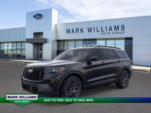 Agate Black Metallic 2026 Ford Explorer ST-Line