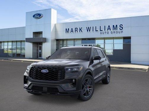 Agate Black Metallic 2026 Ford Explorer ST-Line