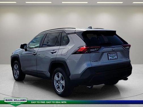 Silver Sky Metallic 2021 Toyota RAV4 Hybrid XLE