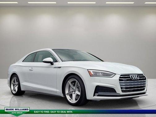 Glacier White Metallic 2018 Audi A5 2.0T Premium Plus