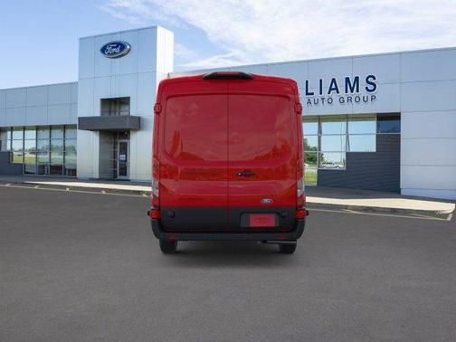 Race Red 2026 Ford Transit-250 148 WB Medium Roof Cargo