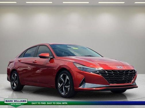 Lava Orange 2022 Hyundai ELANTRA Limited