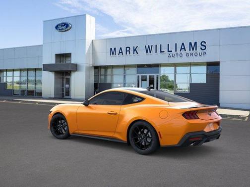 Orange Fury 2026 Ford Mustang EcoBoost