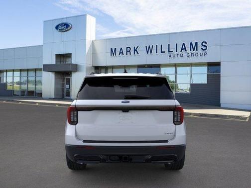 Space White Metallic 2026 Ford Explorer ST-Line