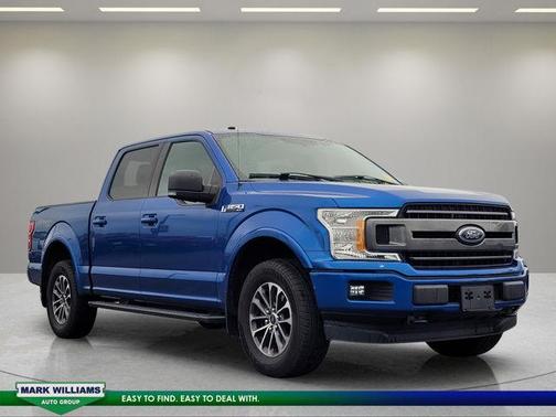 Lightning Blue 2018 Ford F-150 XLT