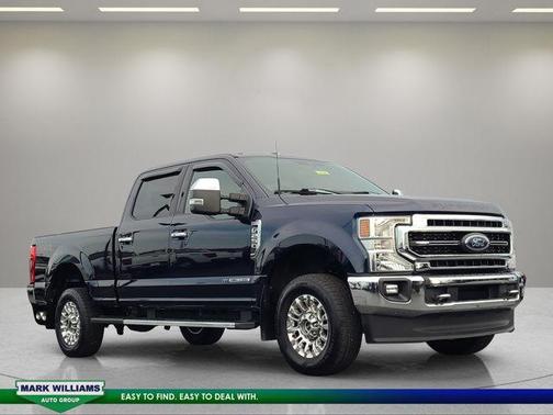 Antimatter Blue Metallic 2022 Ford F-250 Lariat