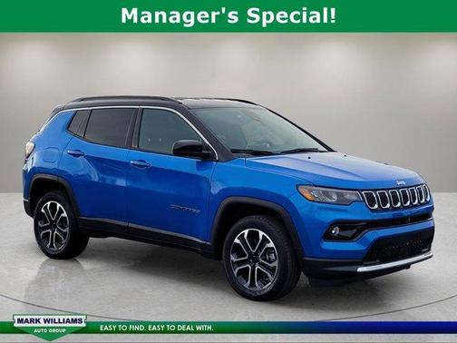 Hydro Blue Pearlcoat 2024 Jeep Compass Limited