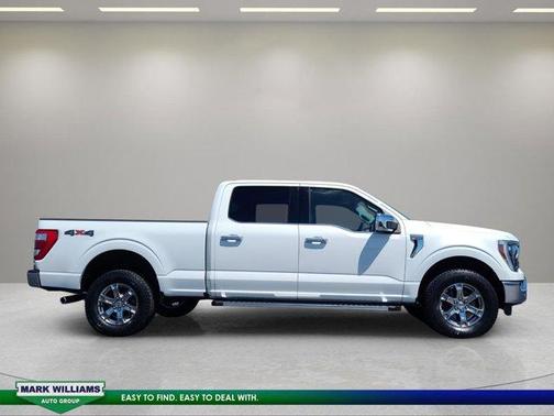 White Metallic 2022 Ford F-150 Lariat