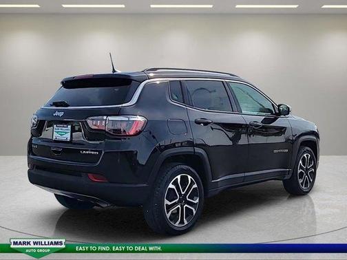 Diamond Black 2022 Jeep Compass Limited