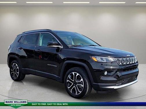 Diamond Black 2022 Jeep Compass Limited
