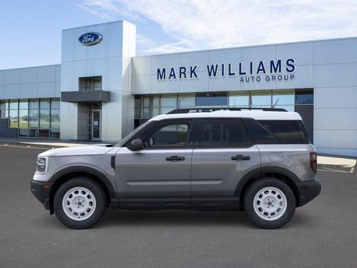 Carbonized Gray Metallic 2025 Ford Bronco Sport Heritage