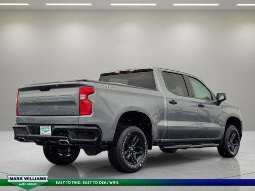 Satin Steel Metallic 2021 Chevrolet Silverado 1500 Custom Trail Boss