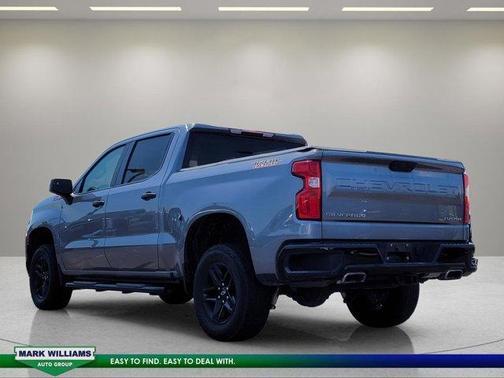 Satin Steel Metallic 2021 Chevrolet Silverado 1500 Custom Trail Boss