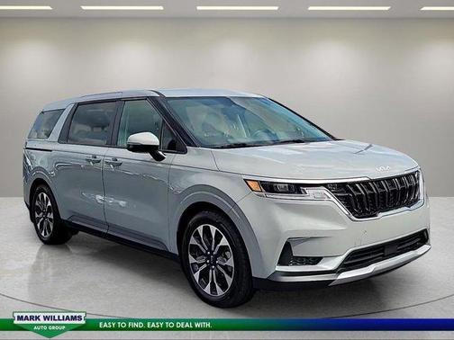 Ceramic Silver 2024 Kia Carnival EX