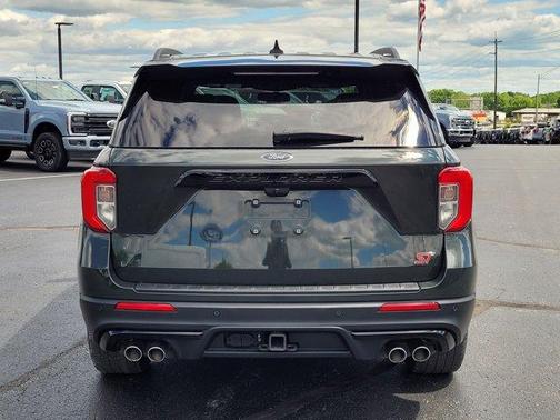 Green Metallic 2023 Ford Explorer ST