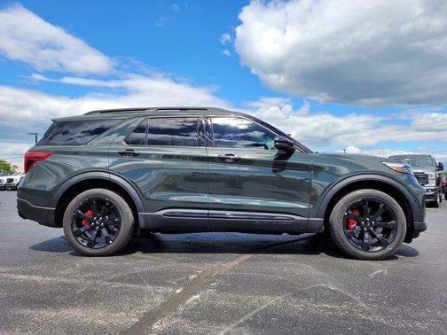 Green Metallic 2023 Ford Explorer ST