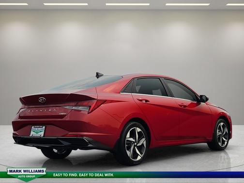 Scarlet Red Pearl 2023 Hyundai ELANTRA LIMITED