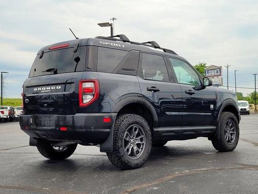 Alto Blue Metallic Tinted Clearcoat 2021 Ford Bronco Sport Big Bend