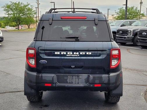 Alto Blue Metallic Tinted Clearcoat 2021 Ford Bronco Sport Big Bend
