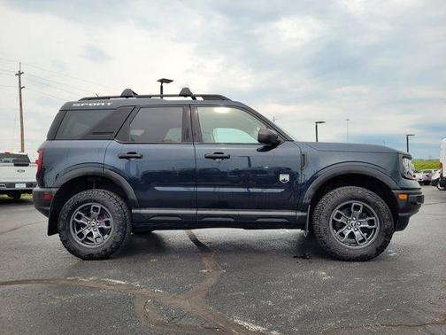 Alto Blue Metallic Tinted Clearcoat 2021 Ford Bronco Sport Big Bend