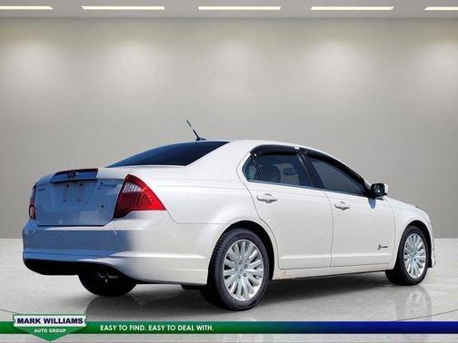 White Platinum Clearcoat Metallic 2011 Ford Fusion Hybrid