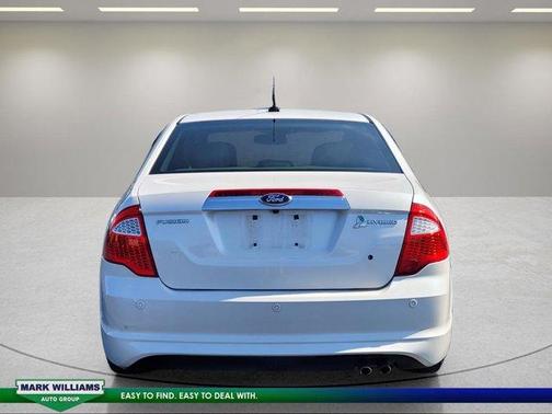 White Platinum Clearcoat Metallic 2011 Ford Fusion Hybrid