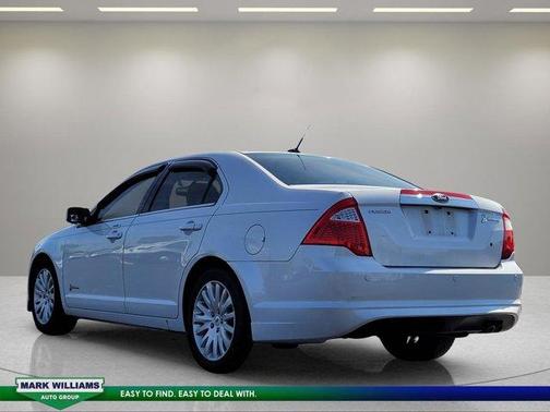 White Platinum Clearcoat Metallic 2011 Ford Fusion Hybrid