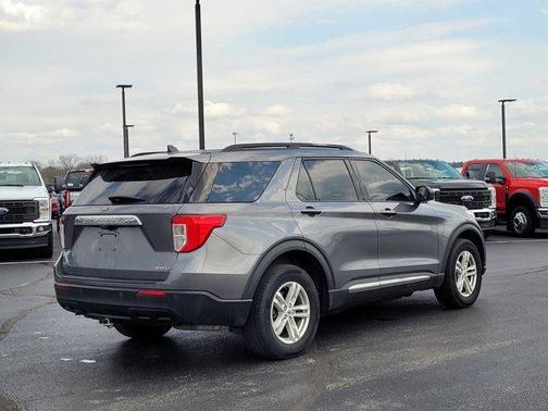 Carbonized Gray Metallic 2021 Ford Explorer XLT