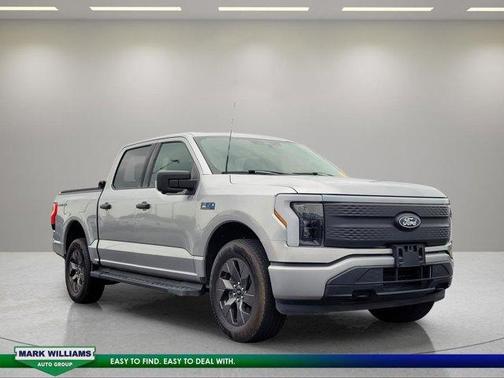 Iconic Silver Metallic 2024 Ford F-150 Lightning XLT