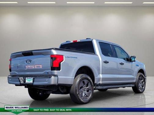 Iconic Silver Metallic 2024 Ford F-150 Lightning XLT