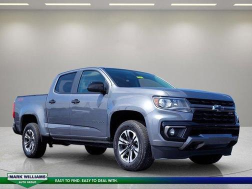 Satin Steel Metallic 2021 Chevrolet Colorado Z71