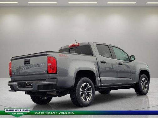 Satin Steel Metallic 2021 Chevrolet Colorado Z71