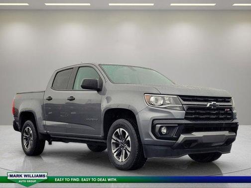 Satin Steel Metallic 2021 Chevrolet Colorado Z71