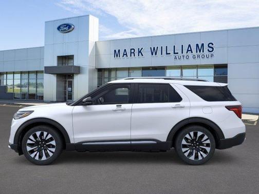 Star White 2026 Ford Explorer Platinum