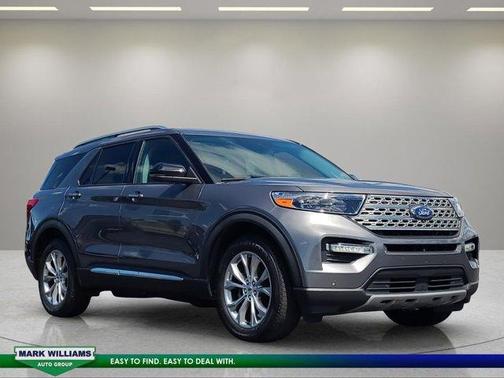 Carbonized Gray Metallic 2021 Ford Explorer Limited