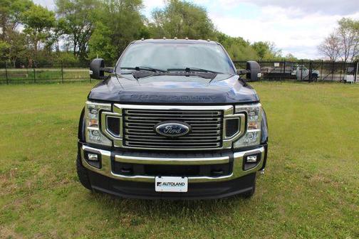 Antimatter Blue Metallic 2022 Ford F-450 XL