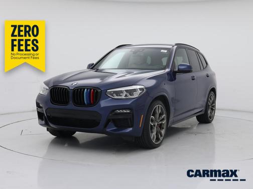 Blue 2021 BMW X3 M40I