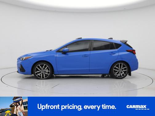 Blue 2024 Subaru Impreza Sport