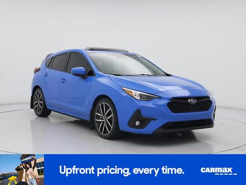 Blue 2024 Subaru Impreza Sport