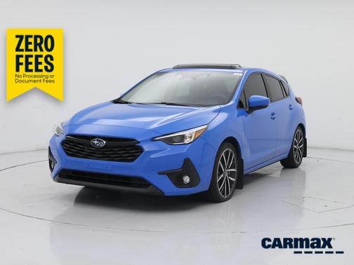 Blue 2024 Subaru Impreza Sport