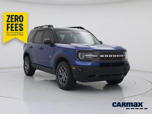 Blue 2023 Ford Bronco Sport Badlands