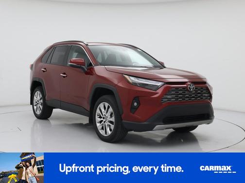 Red 2025 Toyota RAV4 Limited