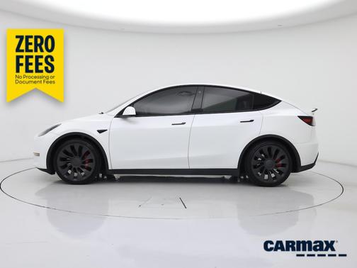 White 2023 Tesla Model Y Performance
