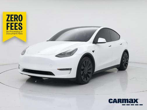 White 2023 Tesla Model Y Performance